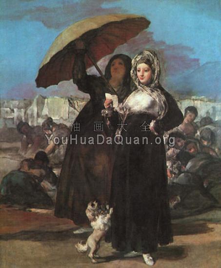 Young Majas - 弗朗西斯科·德·戈雅